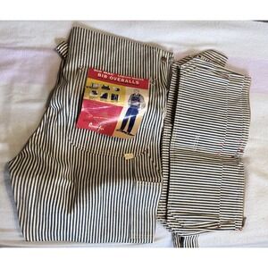 Vintage Big Mac Union Made Bib Overalls Mens 36x30 60s Penneys Antique NWT